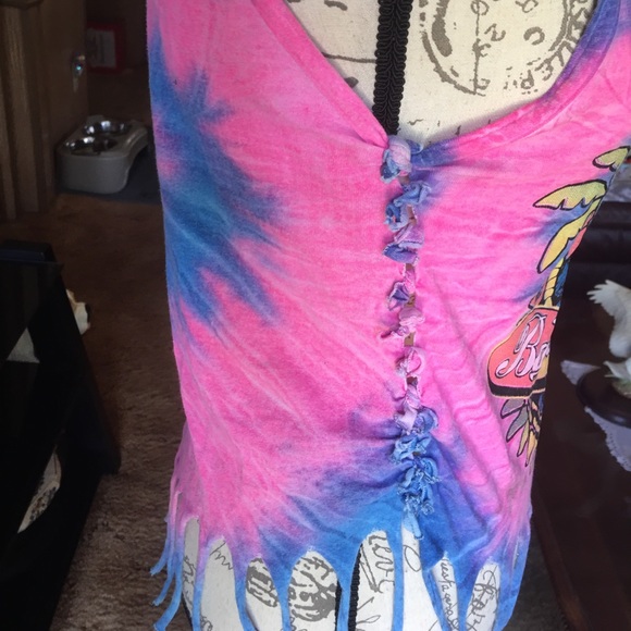 Women’s tie-dye Bahamas cut tank top - Picture 15 of 16